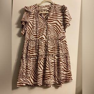 Entro animal print dress